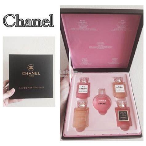 chanel perfume travel set price